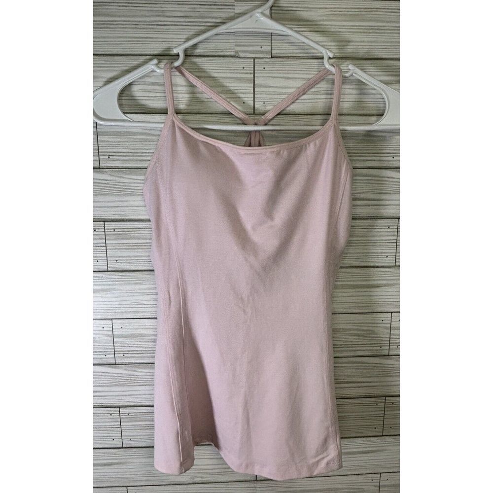 Athleta Womens Size XS Dream Support Tank Top Blush Pink Athletic Athleisure